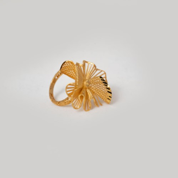 22kt gold plain daily wear rings by 
