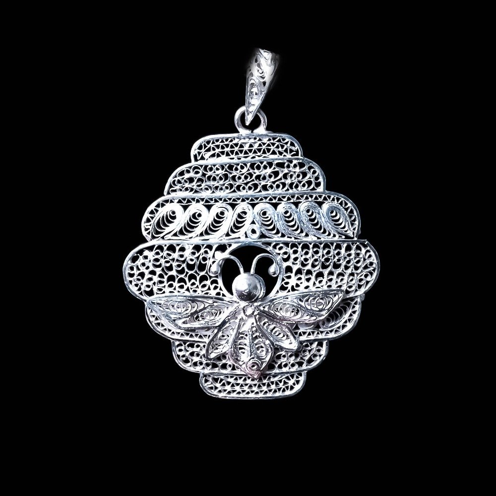 Silver daily wear design pendants